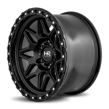 Load image into Gallery viewer, Aluminum Wheels H105 17x9 6x135 1 87.1 Matte Black-Black B/L Hardrock Offroad