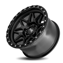 Load image into Gallery viewer, Aluminum Wheels H105 17x9 6x135 1 87.1 Matte Black-Black B/L Hardrock Offroad