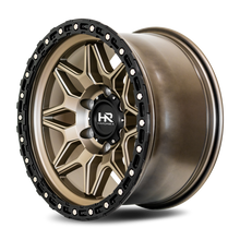 Load image into Gallery viewer, Aluminum Wheels H105 17x9 6x135 1 87.1 Matte Bronze-Black B/L Hardrock Offroad