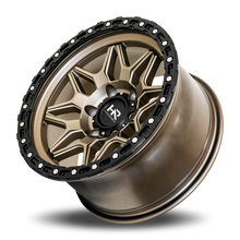 Load image into Gallery viewer, Aluminum Wheels H105 17x9 6x135 1 87.1 Matte Bronze-Black B/L Hardrock Offroad