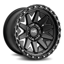 Load image into Gallery viewer, Aluminum Wheels H106 17x9 6x135 1 87.1 Matte Black-Black B/L Hardrock Offroad