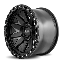 Load image into Gallery viewer, Aluminum Wheels H106 17x9 6x135 1 87.1 Matte Black-Black B/L Hardrock Offroad