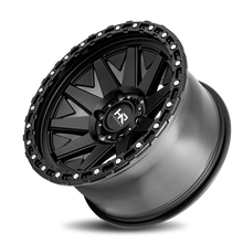 Load image into Gallery viewer, Aluminum Wheels H106 17x9 6x135 1 87.1 Matte Black-Black B/L Hardrock Offroad