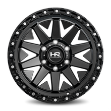 Load image into Gallery viewer, Aluminum Wheels H106 17x9 6x135 -12 87.1 Matte Black-Black B/L Hardrock Offroad