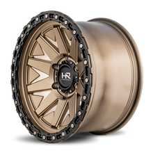 Load image into Gallery viewer, Aluminum Wheels H106 17x9 6x135 -12 87.1 Matte Bronze-Black B/L Hardrock Offroad