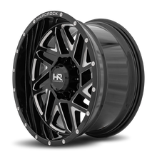 Load image into Gallery viewer, Aluminum Wheels Bones XPosed 20x10 6x135 -19 87.1 Gloss Black Milled Hardrock Offroad