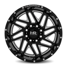 Load image into Gallery viewer, Aluminum Wheels Bones XPosed 20x10 5x150 -19 110.3 Gloss Black Milled Hardrock Offroad