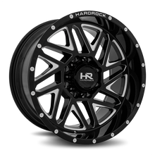 Load image into Gallery viewer, Aluminum Wheels Bones XPosed 20x10 5x150 -19 110.3 Gloss Black Milled Hardrock Offroad