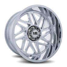 Load image into Gallery viewer, Aluminum Wheels Bones XPosed 22x12 6x135 -44 87.1 Chrome Hardrock Offroad