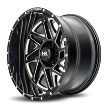 Load image into Gallery viewer, Aluminum Wheels Bones XPosed 22x12 6x135 -51 87.1 Gloss Black Milled Hardrock Offroad