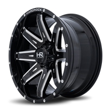 Load image into Gallery viewer, Aluminum Wheels Painkiller XPosed 20x10 6x135 -19 87.1 Gloss Black Milled Hardrock Offroad