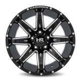 Aluminum Wheels Painkiller XPosed 20x12 6x135 -44 87.1 Gloss Black Milled Hardrock Offroad