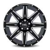 Aluminum Wheels Painkiller XPosed 20x9 6x120 0 66.9 Gloss Black Milled Hardrock Offroad