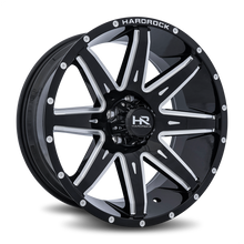 Load image into Gallery viewer, Aluminum Wheels Painkiller XPosed 20x9 8x170 0 125.2 Gloss Black Milled Hardrock Offroad