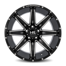 Load image into Gallery viewer, Aluminum Wheels Painkiller XPosed 22x12 6x135 -44 87.1 Gloss Black Milled Hardrock Offroad