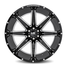 Load image into Gallery viewer, Aluminum Wheels Painkiller XPosed 24x14 6x135 -76 87.1 Gloss Black Milled Hardrock Offroad