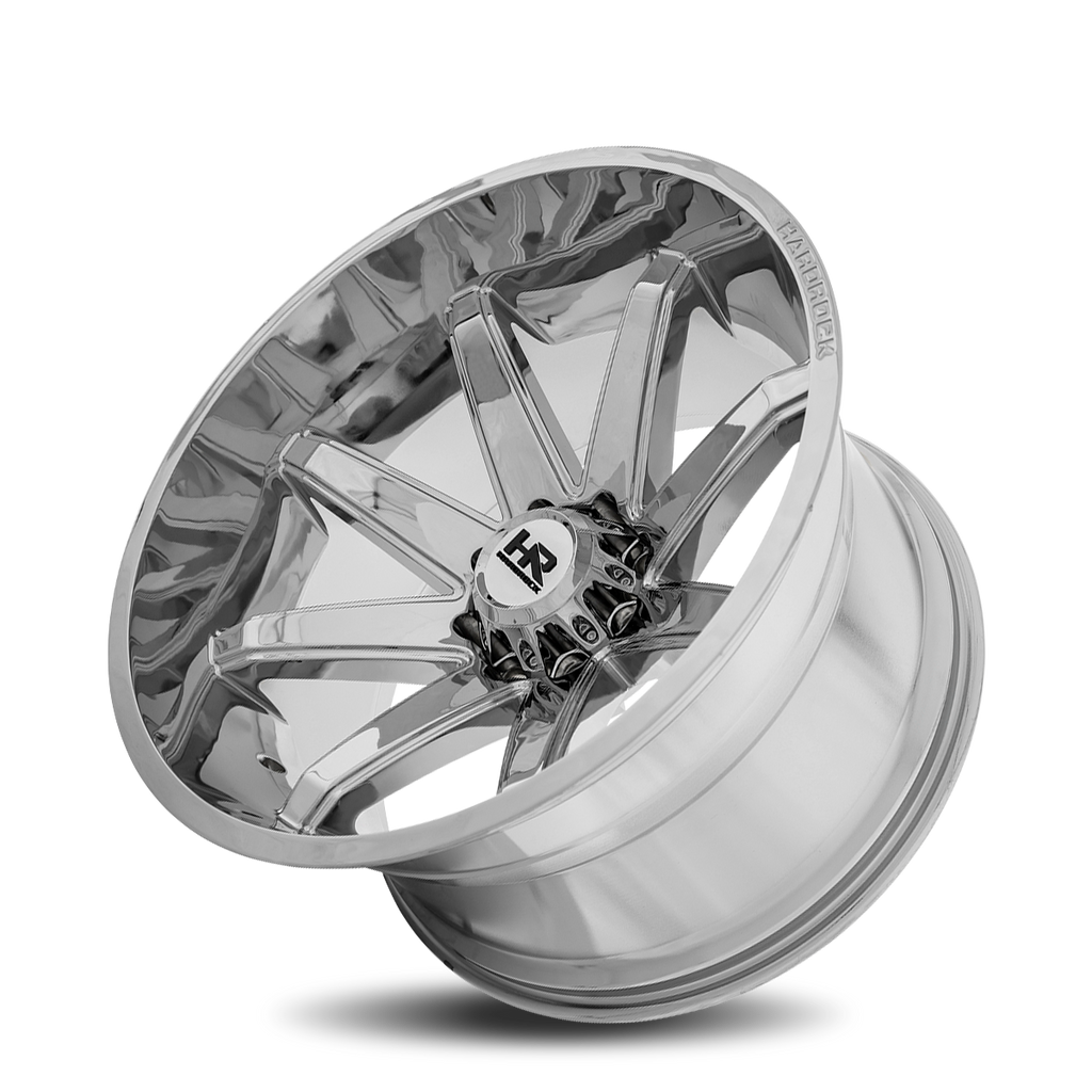 Aluminum Wheels Painkiller XPosed 24x14 6x135 -76 87.1 Chrome Hardrock Offroad