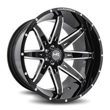 Load image into Gallery viewer, Aluminum Wheels Painkiller XPosed 24x14 5x150 -76 110.3 Gloss Black Milled Hardrock Offroad