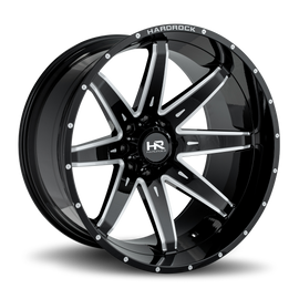 Aluminum Wheels Painkiller XPosed 26x14 6x135 -76 87.1 Gloss Black Milled Hardrock Offroad