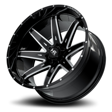 Load image into Gallery viewer, Aluminum Wheels Painkiller XPosed 26x14 5x127 -76 78.1 Gloss Black Milled Hardrock Offroad