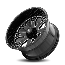 Load image into Gallery viewer, Aluminum Wheels Slammer XPosed 22x12 6x135 -44 87.1 Gloss Black Milled Hardrock Offroad