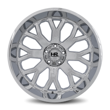 Load image into Gallery viewer, Aluminum Wheels Slammer XPosed 24x12 6x135 -44 87.1 Chrome Hardrock Offroad