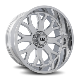 Aluminum Wheels Slammer XPosed 24x12 6x135 -44 87.1 Chrome Hardrock Offroad