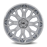 Aluminum Wheels Slammer XPosed 24x12 5x150 -44 110.3 Chrome Hardrock Offroad