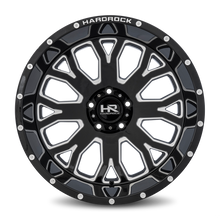 Load image into Gallery viewer, Aluminum Wheels Slammer XPosed 24x14 8x180 -44 125.2 Gloss Black Milled Hardrock Offroad