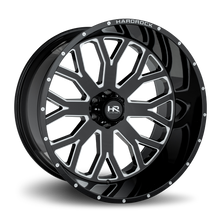 Load image into Gallery viewer, Aluminum Wheels Slammer Xposed 26x14 5x150 -76 110.3 Gloss Black Milled Hardrock Offroad