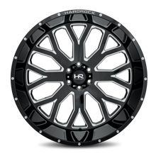 Load image into Gallery viewer, Aluminum Wheels Slammer Xposed 26x14 8x170 -76 125.2 Gloss Black Milled Hardrock Offroad