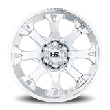 Aluminum Wheels BloodShot Xposed 20x10 6x135 -19 87.1 Chrome Hardrock Offroad