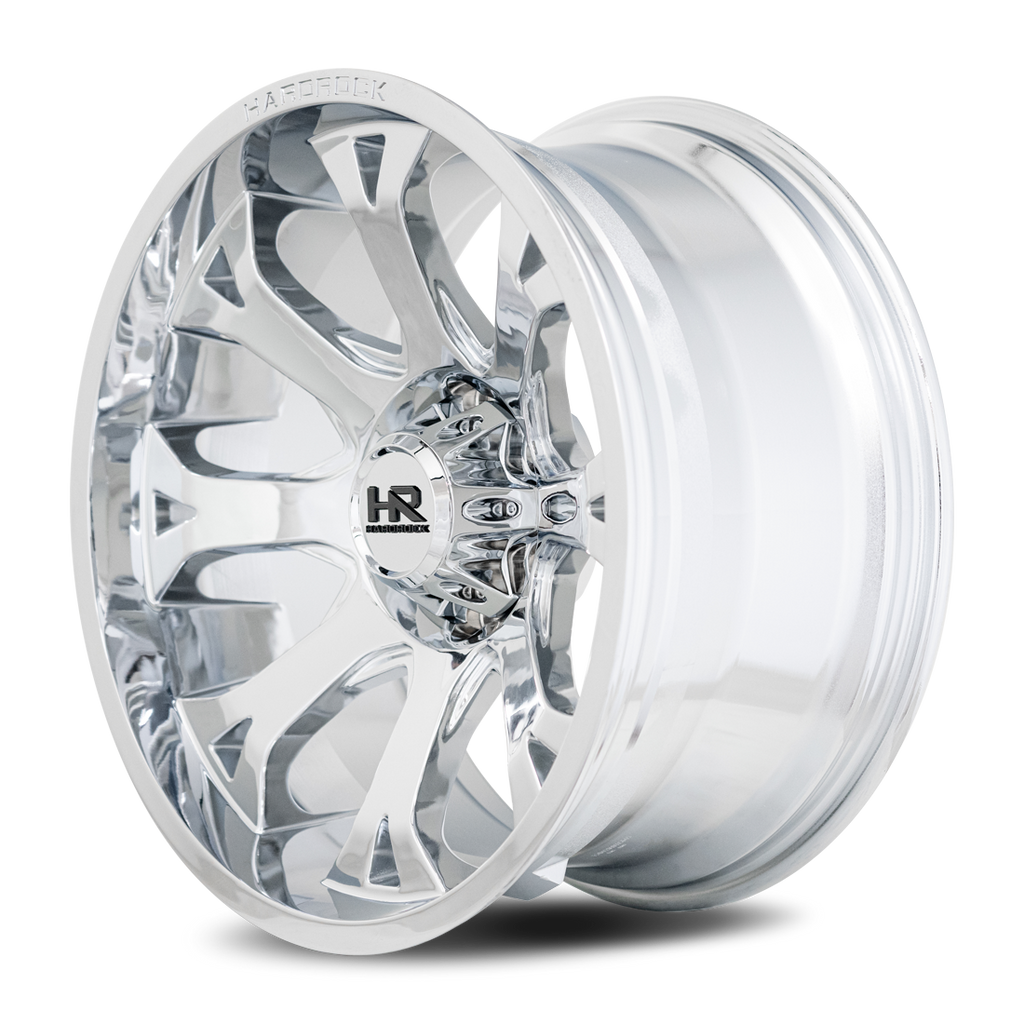 Aluminum Wheels BloodShot Xposed 20x10 6x135 -19 87.1 Chrome Hardrock Offroad