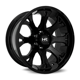 Aluminum Wheels BloodShot Xposed 20x10 6x139.7 -19 108 Gloss Black Hardrock Offroad