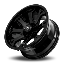 Load image into Gallery viewer, Aluminum Wheels BloodShot Xposed 20x10 6x139.7 -19 108 Gloss Black Hardrock Offroad