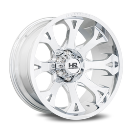 Aluminum Wheels BloodShot Xposed 22x12 8x180 -44 124.3 Chrome Hardrock Offroad