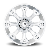 Aluminum Wheels BloodShot Xposed 24x14 5x150 -76 110.3 Chrome Hardrock Offroad