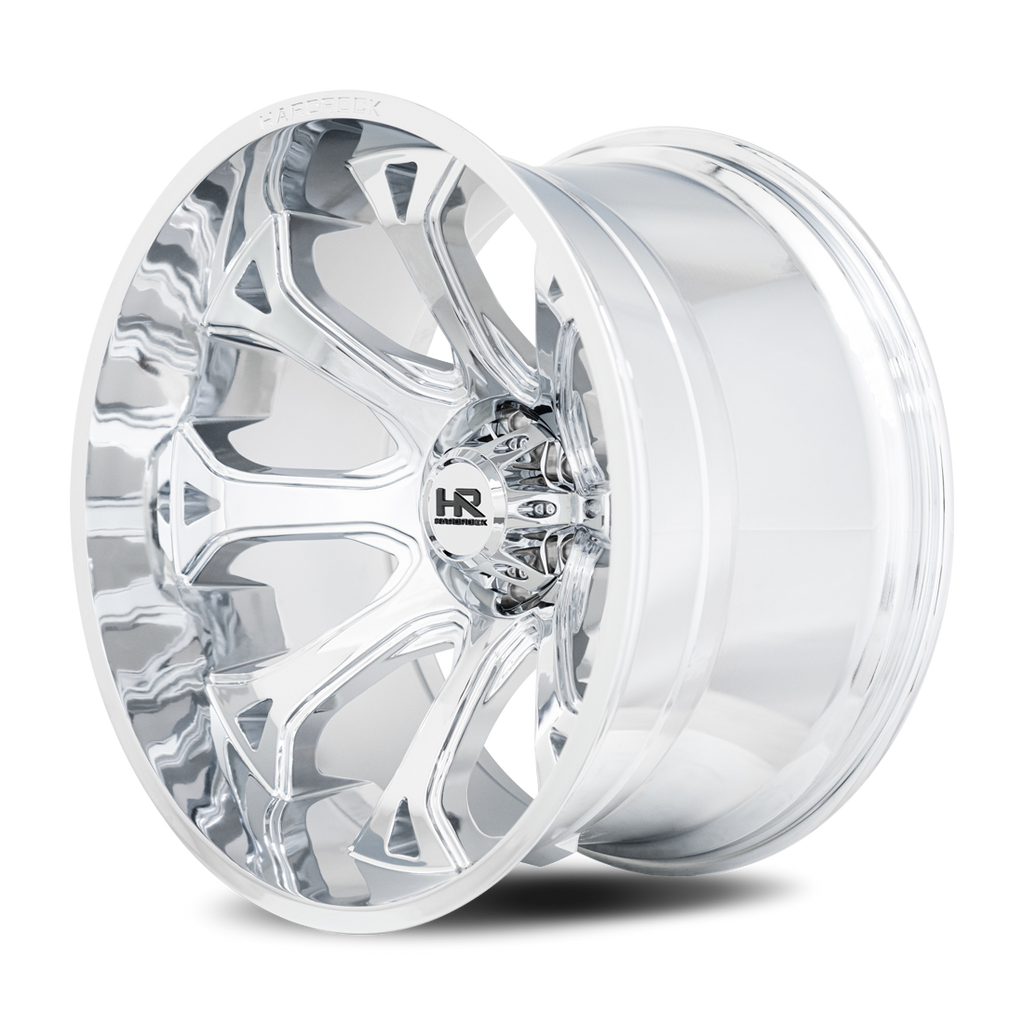 Aluminum Wheels BloodShot Xposed 24x14 5x150 -76 110.3 Chrome Hardrock Offroad