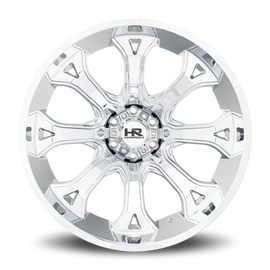 Aluminum Wheels BloodShot Xposed 26x14 8x170 -76 125.2 Chrome Hardrock Offroad