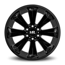 Load image into Gallery viewer, Aluminum Wheels Xplosive Xposed 20x10 6x135 -19 87.1 Gloss Black Milled Hardrock Offroad