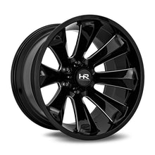 Load image into Gallery viewer, Aluminum Wheels Xplosive Xposed 20x10 5x150 -19 110.3 Gloss Black Milled Hardrock Offroad