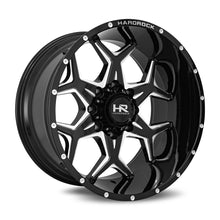 Load image into Gallery viewer, Aluminum Wheels Reckless Xposed 24x12 8x180 -51 124.3 Gloss Black Milled Hardrock Offroad