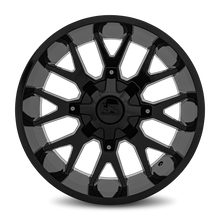 Load image into Gallery viewer, Aluminum Wheels Affliction 20x9 6x135/139.7 0 108 Gloss Black Hardrock Offroad