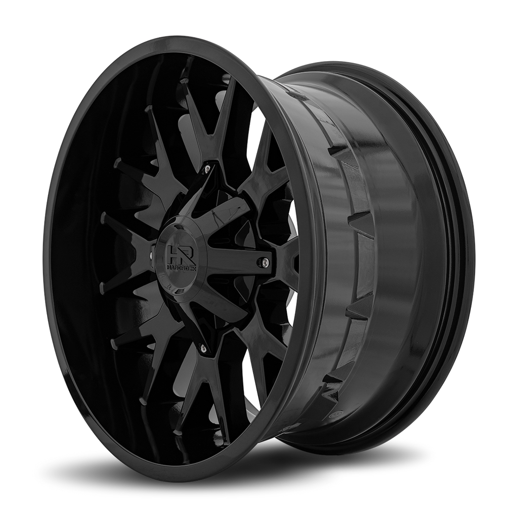 Aluminum Wheels Affliction 20x9 6x135/139.7 0 108 Gloss Black Hardrock Offroad