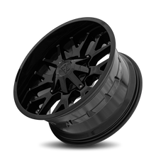 Load image into Gallery viewer, Aluminum Wheels Affliction 20x9 8x170 0 125.2 Gloss Black Hardrock Offroad