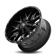 Load image into Gallery viewer, Aluminum Wheels Affliction 20x9 6x120/139.7 18 78.1 Gloss Black Milled Hardrock Offroad