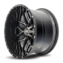 Load image into Gallery viewer, Aluminum Wheels Affliction 24x14 Blank -76 87 Gloss Black Milled Hardrock Offroad