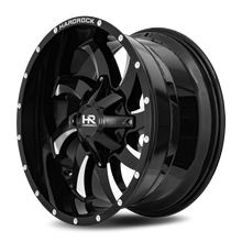 Load image into Gallery viewer, Aluminum Wheels Devious 20x10 6x135/139.7 -19 108 Gloss Black Milled Hardrock Offroad