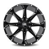 Aluminum Wheels Hardcore 20x12 6x135/139.7 -44 108 Gloss Black Milled Hardrock Offroad