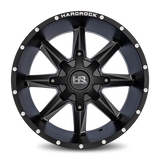 Aluminum Wheels Hardcore 20x12 5x127/139.7 -44 87.1 Satin Black Milled Hardrock Offroad